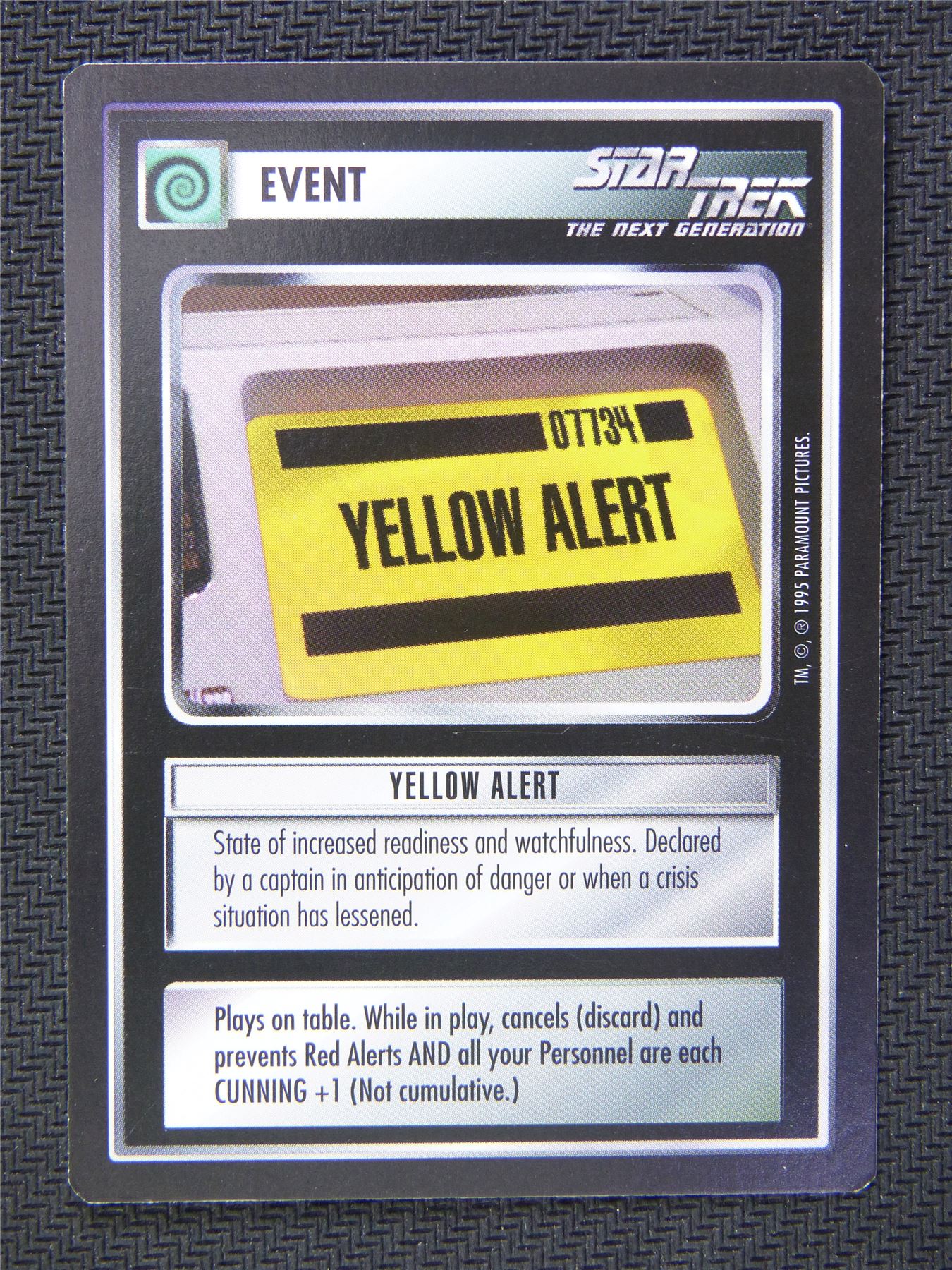 Event Yellow Alert - Star Trek CCG Next Gen #564