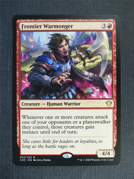 Frontier Warmonger - C20 - Mtg Card