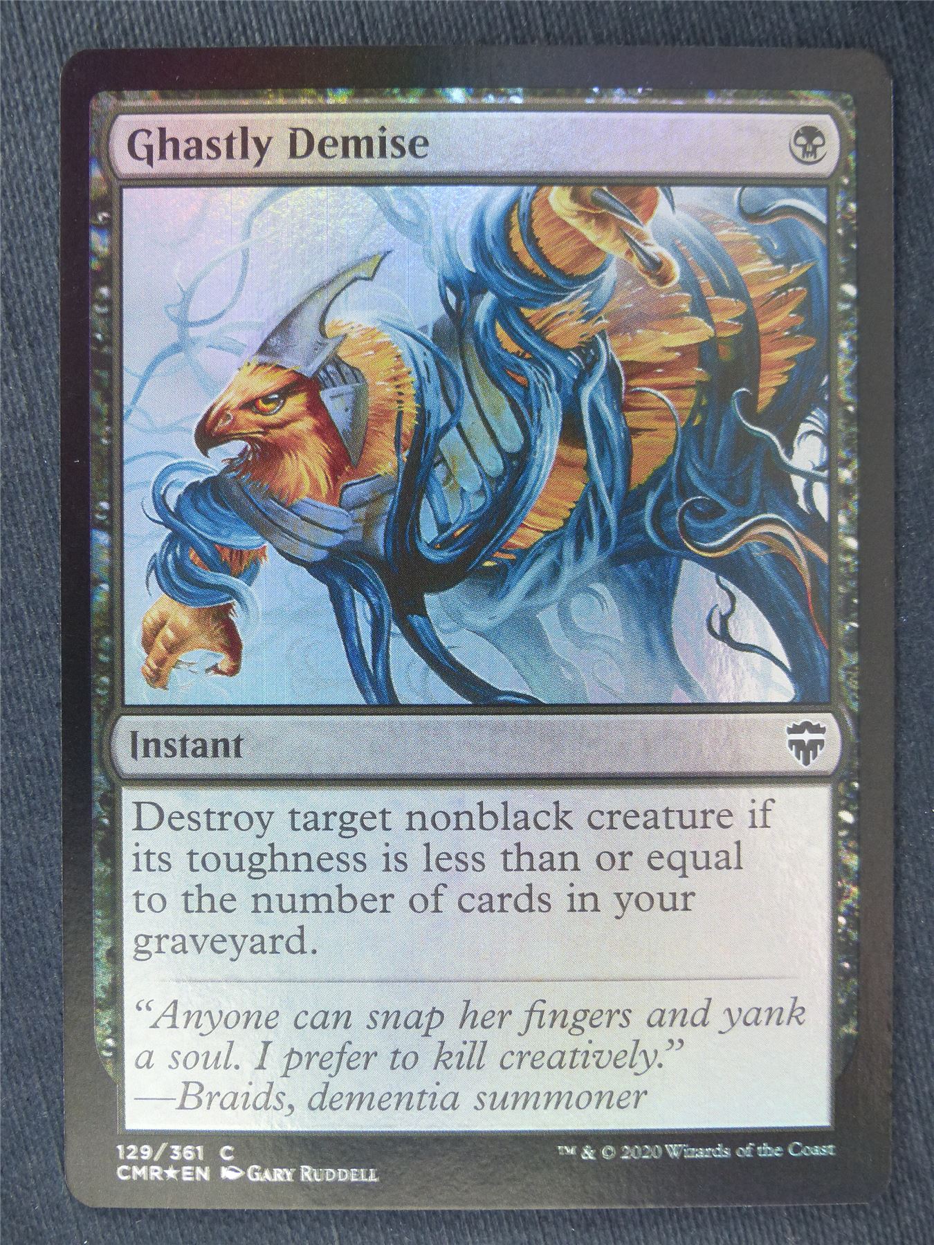 Ghastly Demise Foil - Mtg Magic Cards #IU