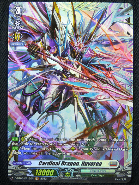 Cardinal Dragon Nupvorea D-BT06 FR - Vanguard Card #YG