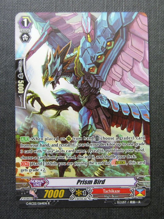 Prism Bird G-RC02 R - Vanguard Cards # 7C72