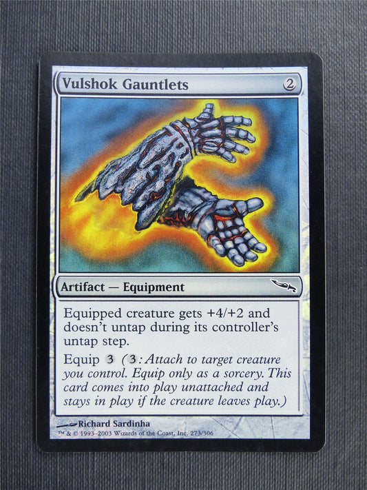 Vulshok Gauntlets Foil - Mtg Magic Cards #4DR