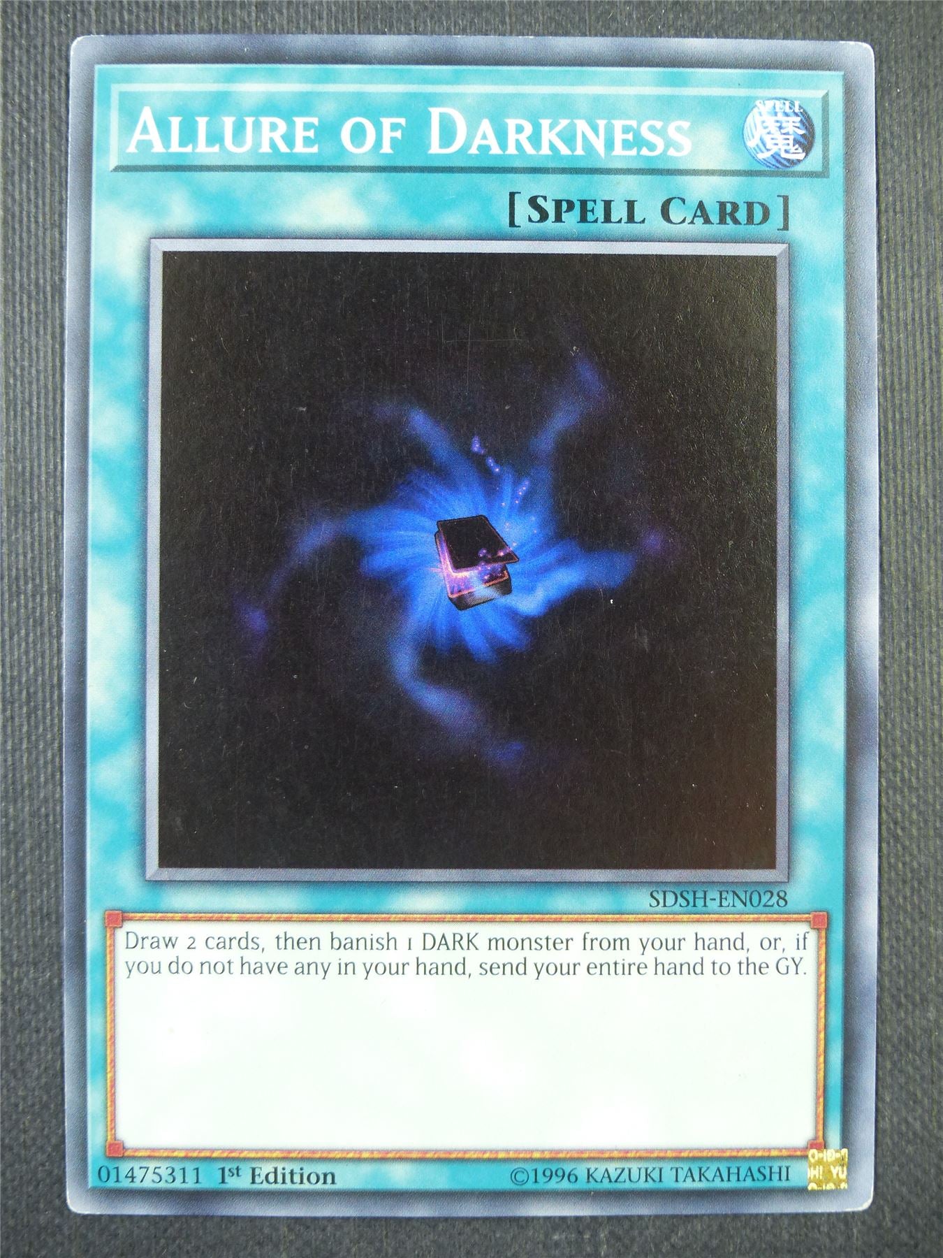 Allure of Darkness SDSH - 1st ed Yugioh Card #8PK