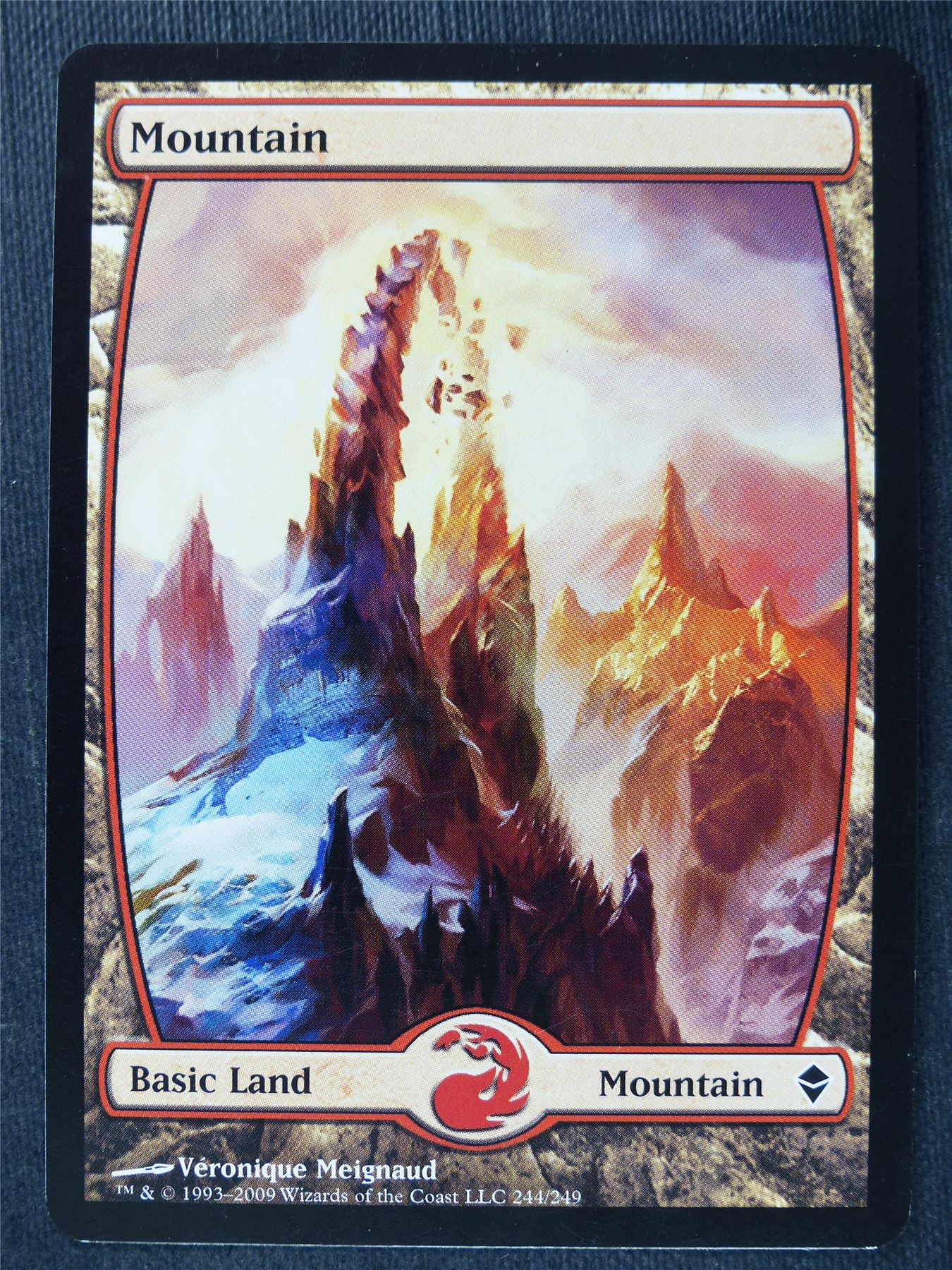 Mountain 244/249 Full Art - Mtg Magic Cards #QJ