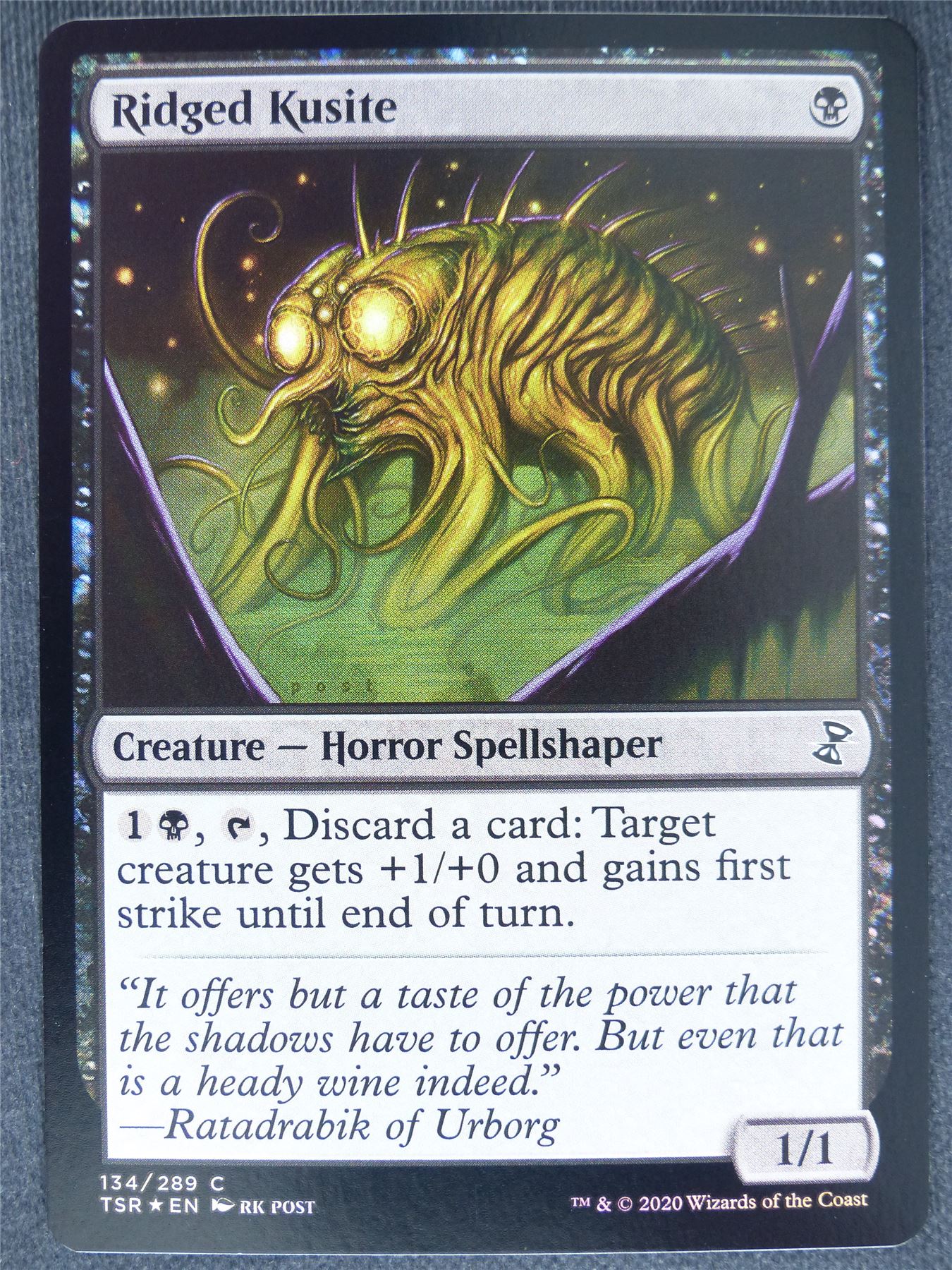 Ridged Kusite Foil - Remastered - Mtg Magic Cards #PF