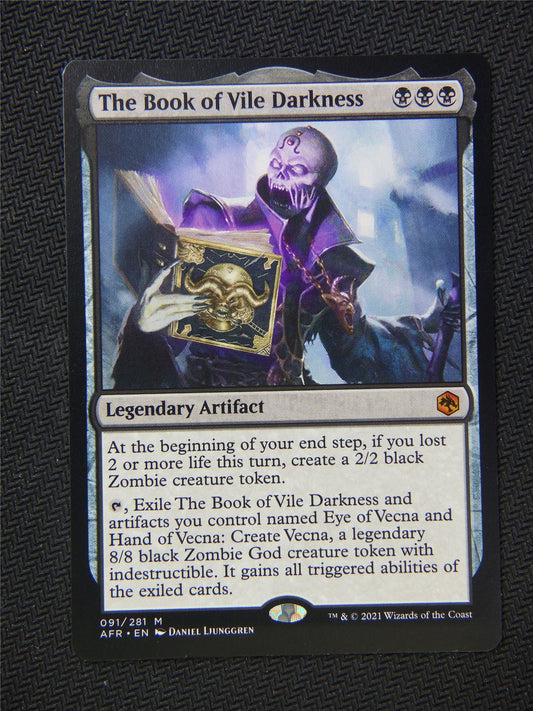 The Book of Vile Darkness - Mtg Forgotten Realms #1IH