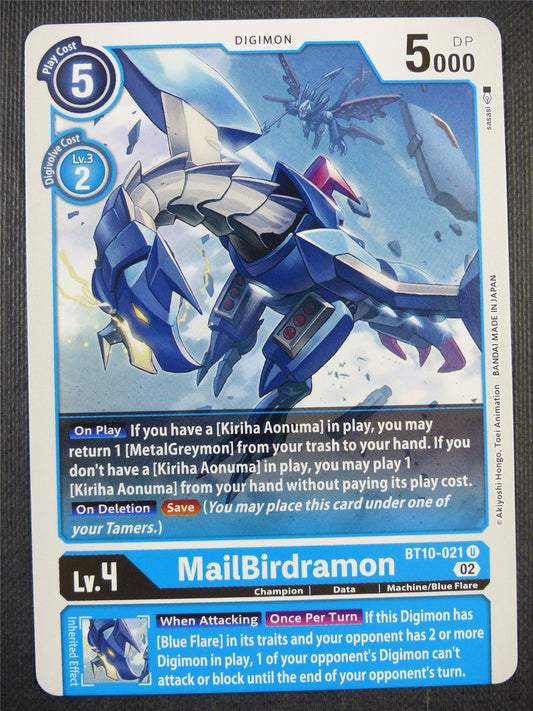 MailBirdramon BT10-021 U - Xros Encounter - Digimon Card #97W