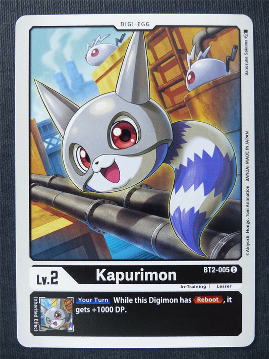 Kapurimon BT2-005 C - Digimon Cards #SJ