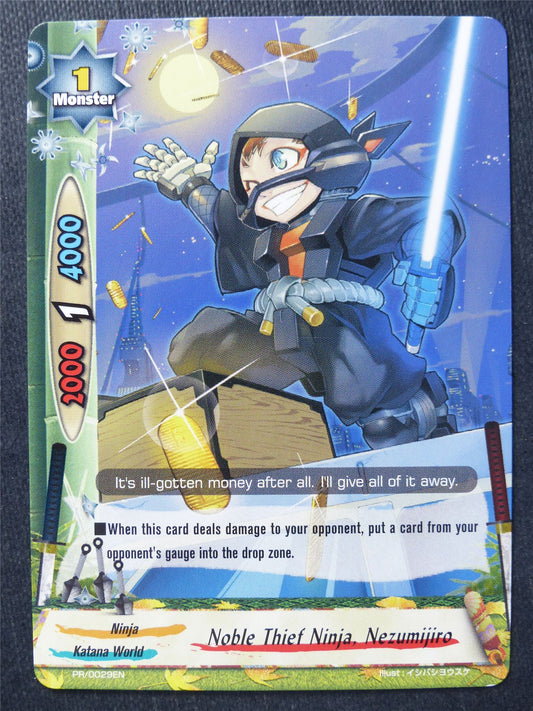 Noble Thief Ninja Nezumijiro Promo - Buddyfight Cards #L3