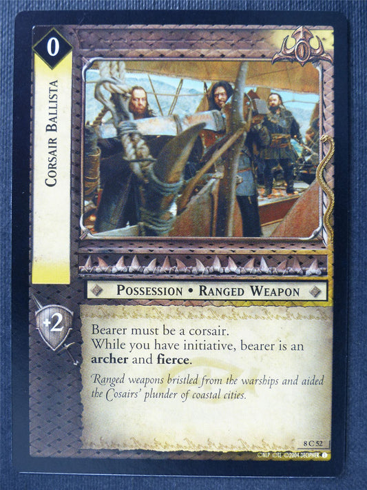 Corsair Ballista 8 C 52 - LotR Card #3FI