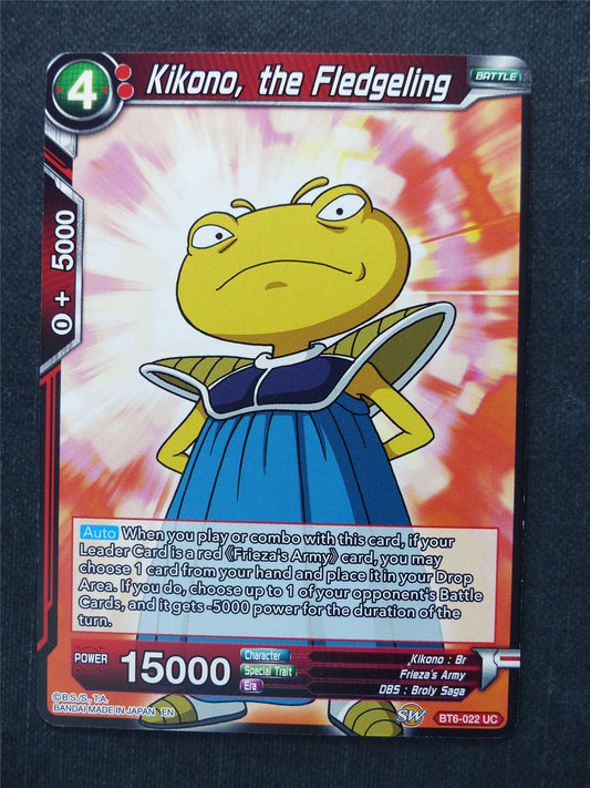 Kikono the Fledgeling - Dragon Ball Super Cards #9X
