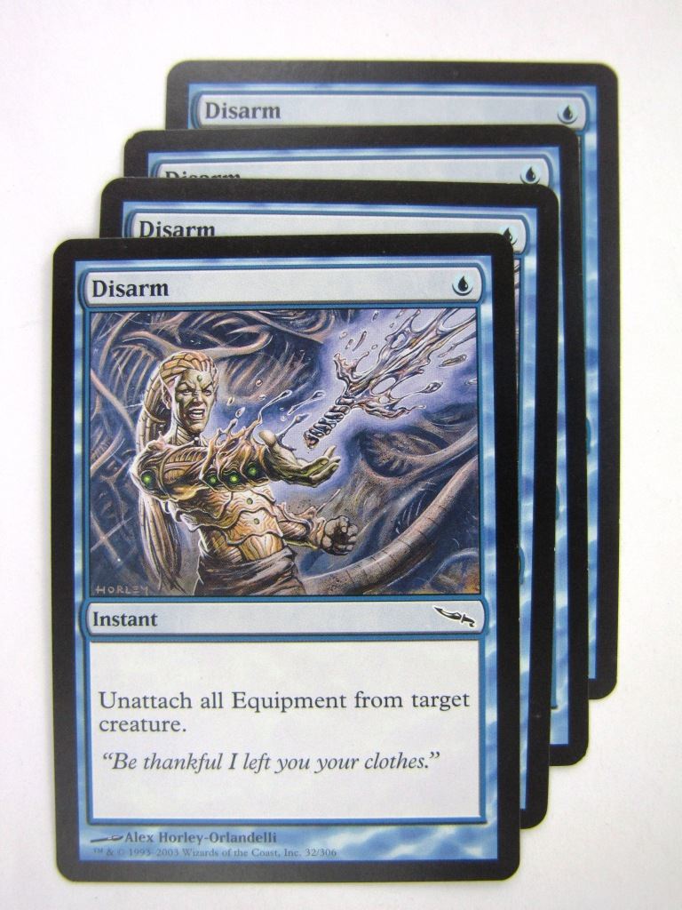 MTG Magic Cards: DISARM x4 # 8G3