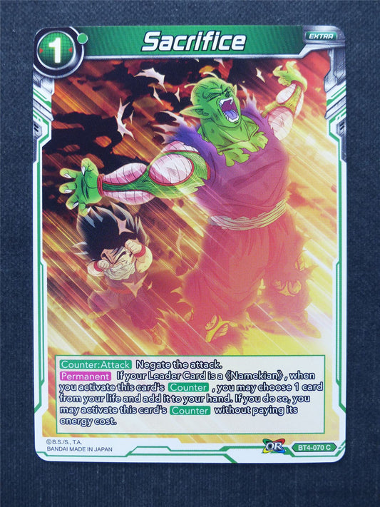 Sacrifice - Dragon Ball Super Cards #1Y
