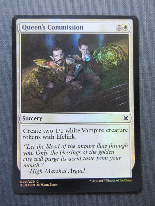 Queen's Commission Foil - Mtg Magic Cards #9W