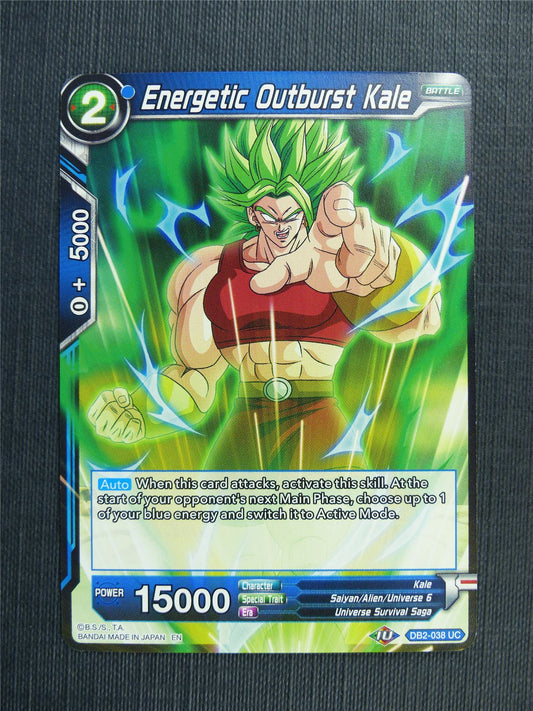 Energetic Outburst Kale - DB2 Dragon Ball Super Card