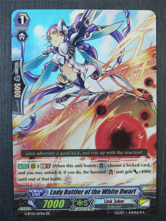 Lady Battler of the White Dwarf G-BT05 RR - Vanguard Card #6PG