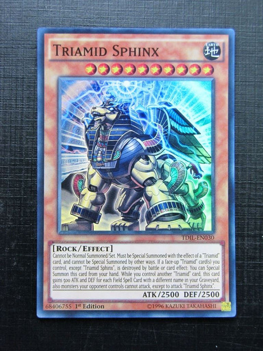 Yugioh Cards: TRIAMID SPHINX TDIL SUPER RARE # 29A20