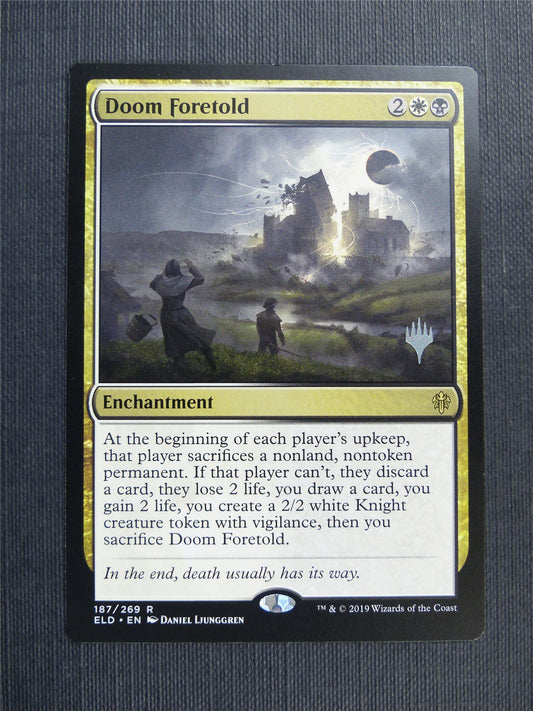 Doom Foretold Promo - Mtg Magic Cards #4GE