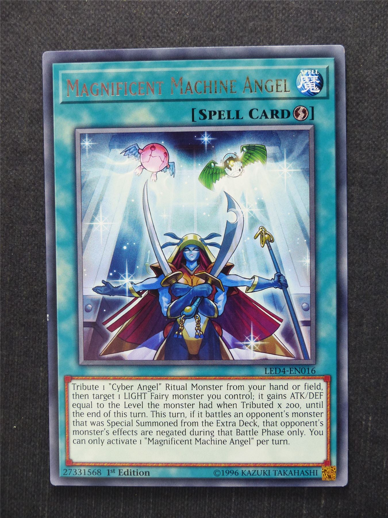 Magnificent Machine Angel LED4 Rare - 1st ed - Yugioh Cards #M9