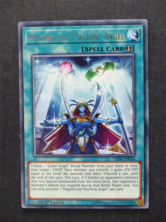 Magnificent Machine Angel LED4 Rare - 1st ed - Yugioh Cards #M9