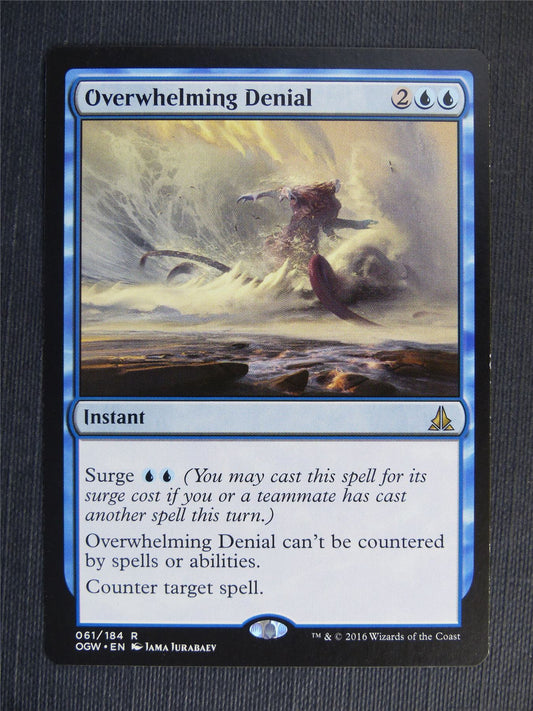 Overwhelming Denial - Mtg Magic Cards #2MO