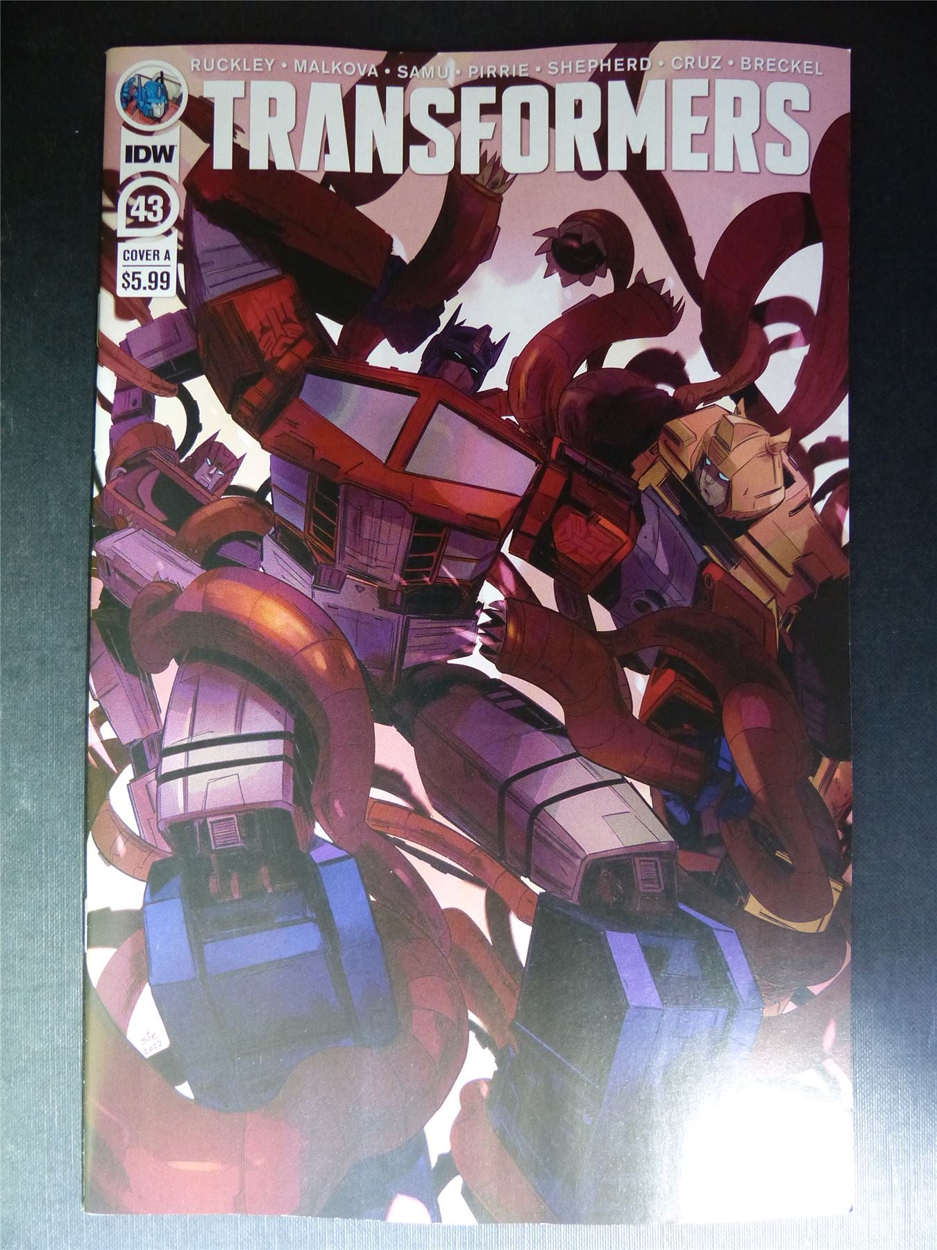 TRANSFORMERS #43 - May 2022 - IDW Comics #2IP