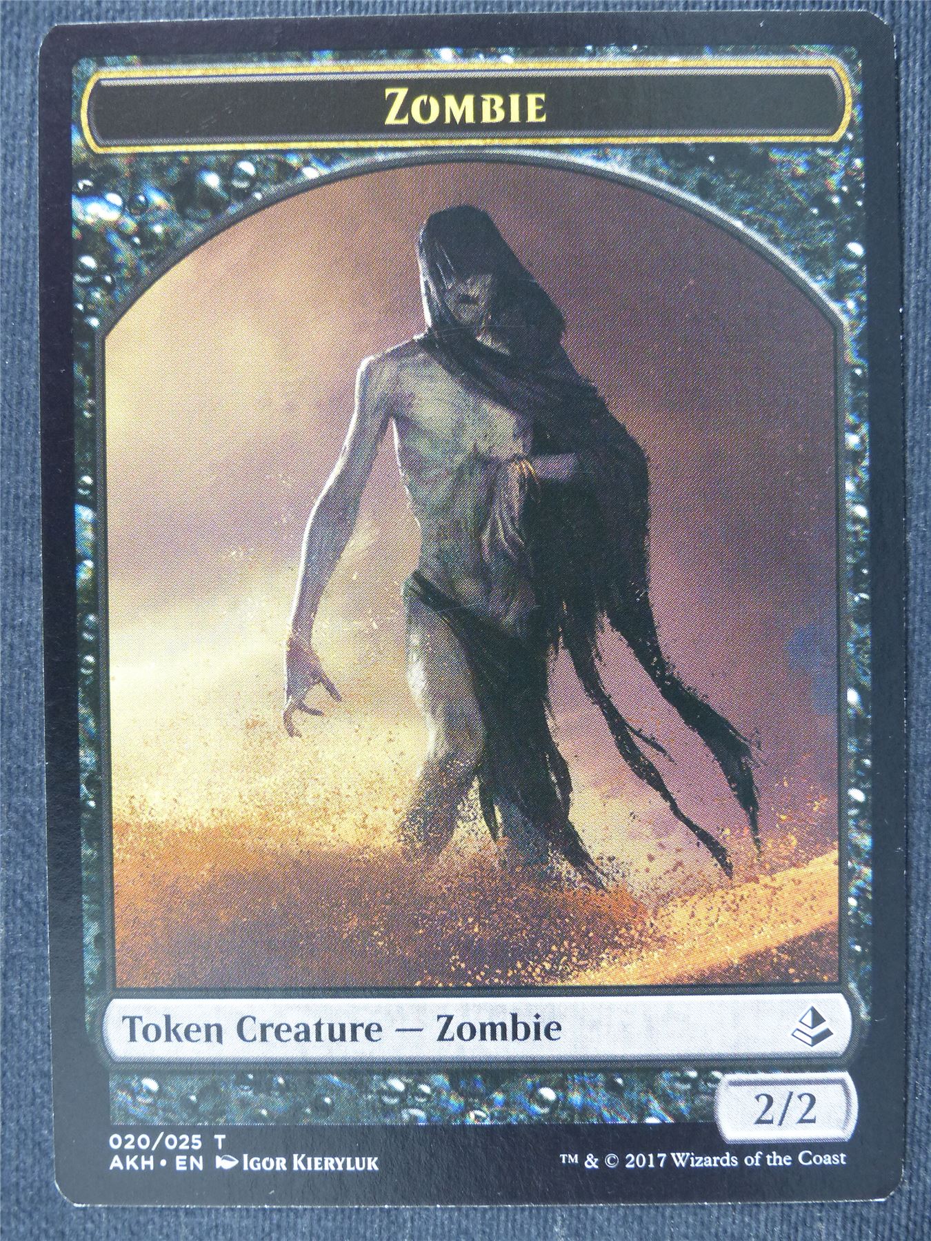 Zombie / Earthshaker Khenra Token - Mtg Magic Cards #3AQ