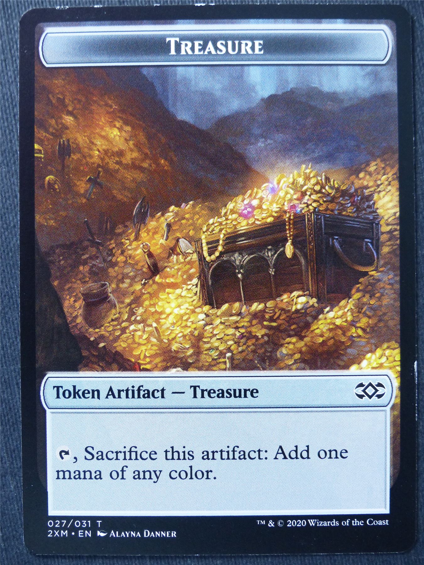 Treasure Token - Mtg Magic Cards #CX