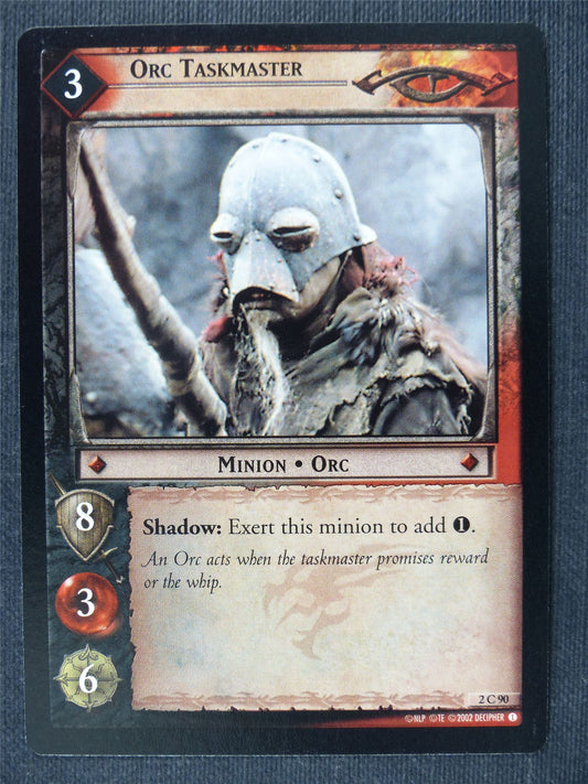 Orc Taskmaster 2 C 90 - LotrR Cards #3E0