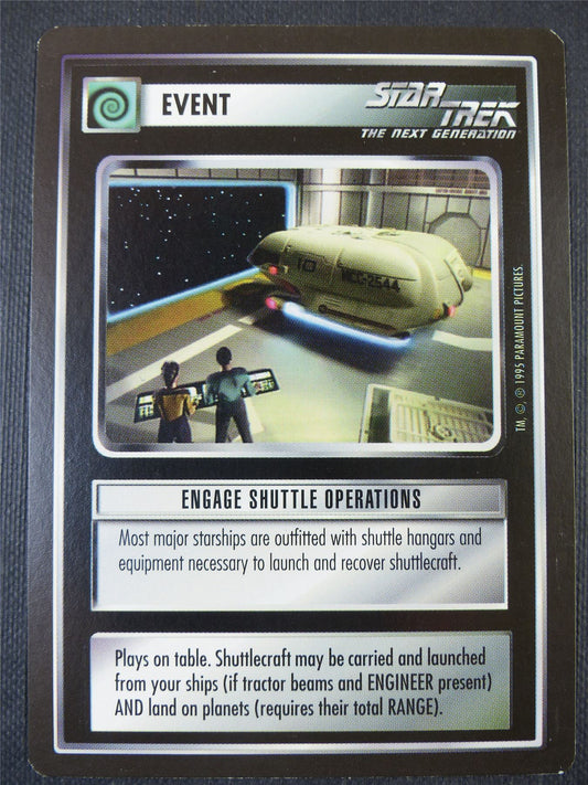 Engage Shuttle Operations - NG - Star Trek Card #66I