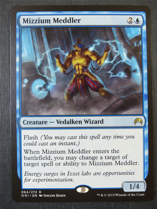 Mizzium Meddler - Mtg Card #96J