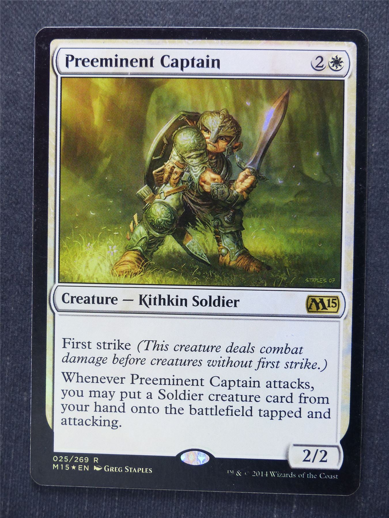 Preminent Captain Foil - Mtg Magic Cards #QH