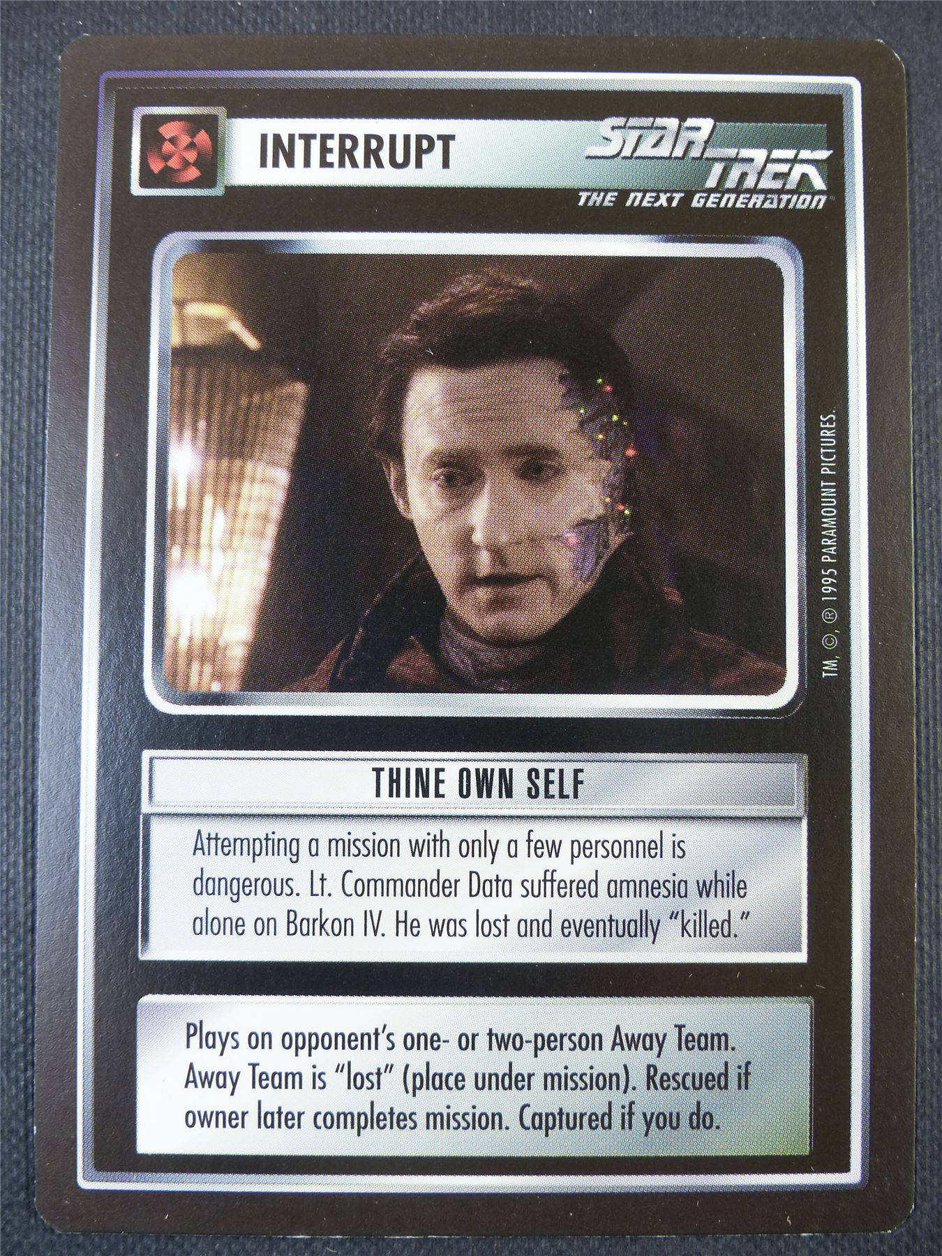 Thine Own Self - NG - Star Trek Card #686