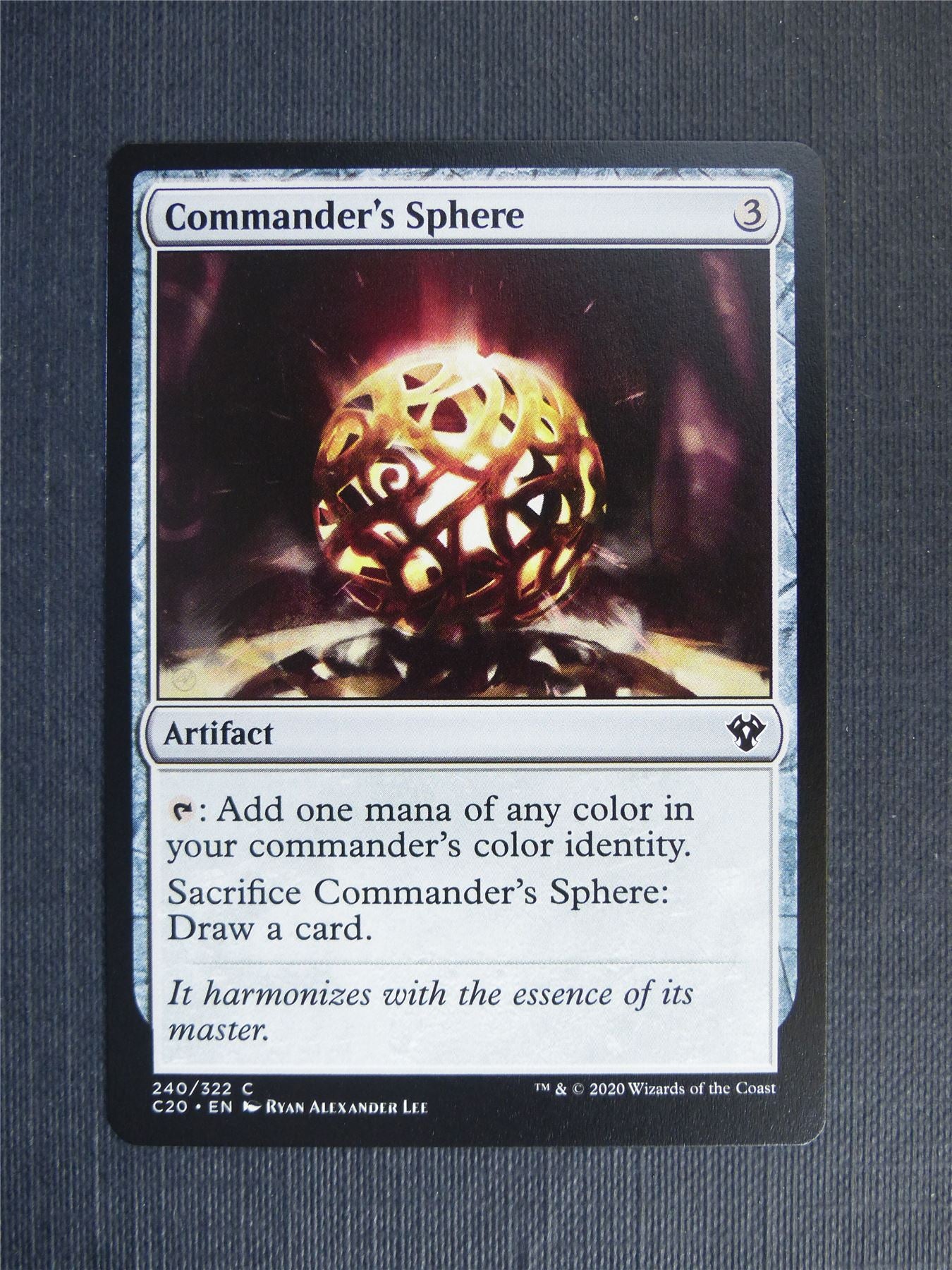 Commander's Sphere - C20 - Mtg Card