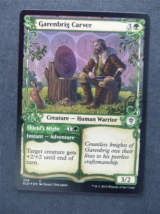 Garenbrig Carver Showcase Foil - Mtg Magic Cards #IX