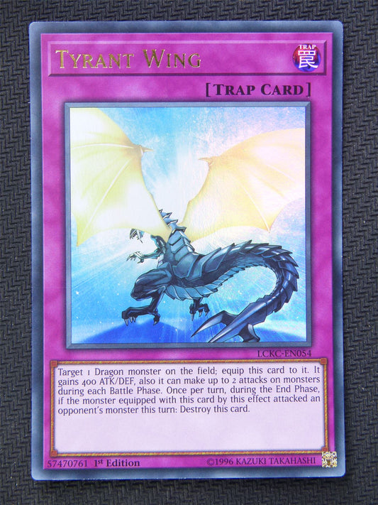 Tyrant Wing LCKC - Ultra Rare - Yugioh Card #5K6