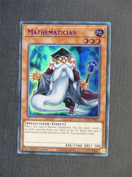 Mathematician DLCS purple Ultra Rare - 1st ed - Yugioh Cards #5GW