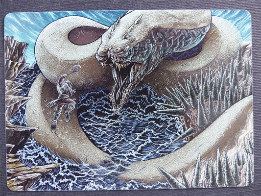 Koma Cosmos Serpent 80/81 Art - Mtg Magic Cards #5L