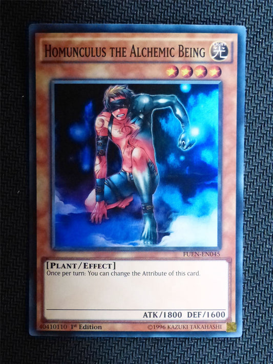 Homunculus The Alchemic Being - FUEN - Super Rare - Yugioh Card # 1F5