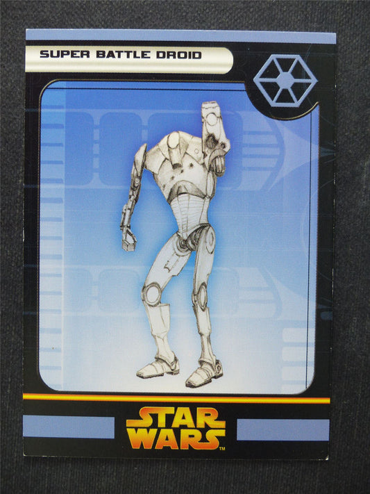 Super Battle Droid 40/60 - Star Wars Miniatures Spare Cards #82