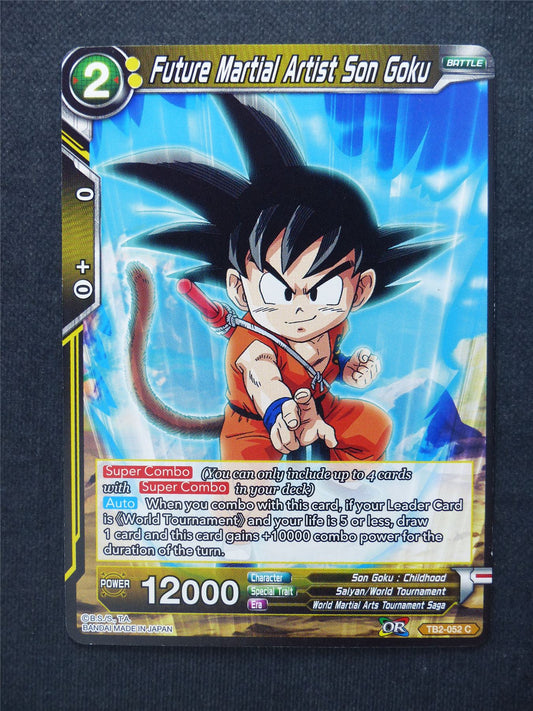 Future Martial Artist Son Goku - Dragon Ball Super Cards #9L