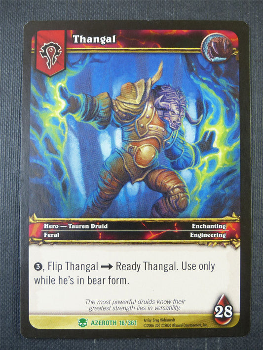 Thangal 16/361 - WoW Card #1C6