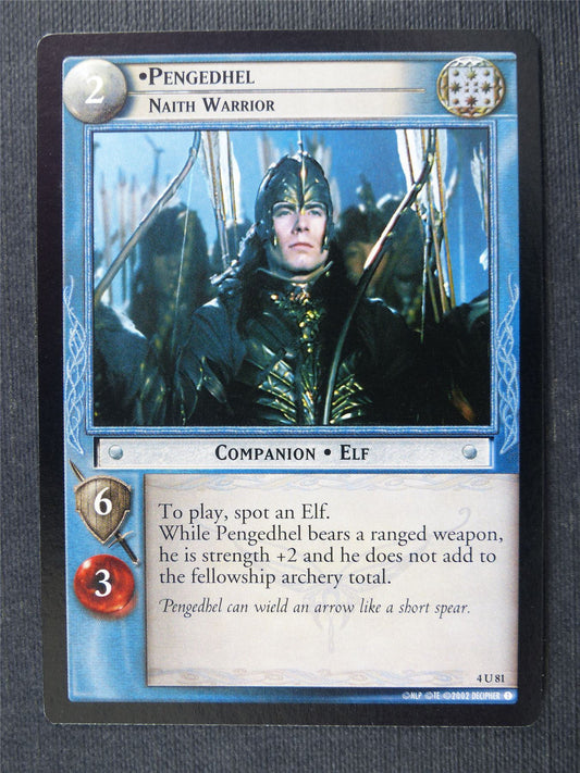 Pengedhel 4 U 81 - LotR Cards #2YT