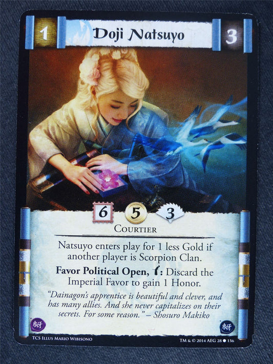 Doji Natsuyo - L5R Cards #XO