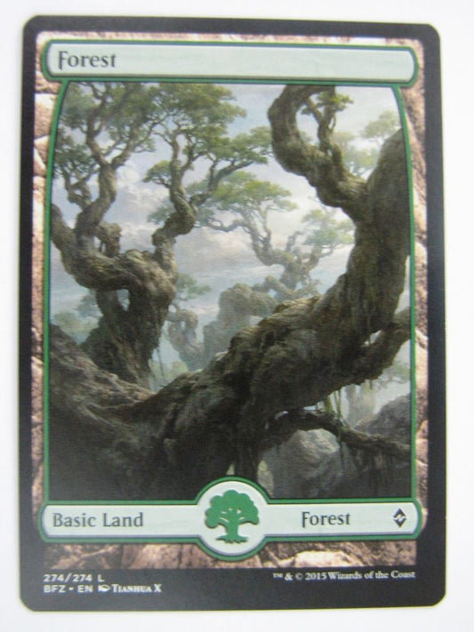 MTG Magic Cards: FULLART FOREST 274/274 # 5D16