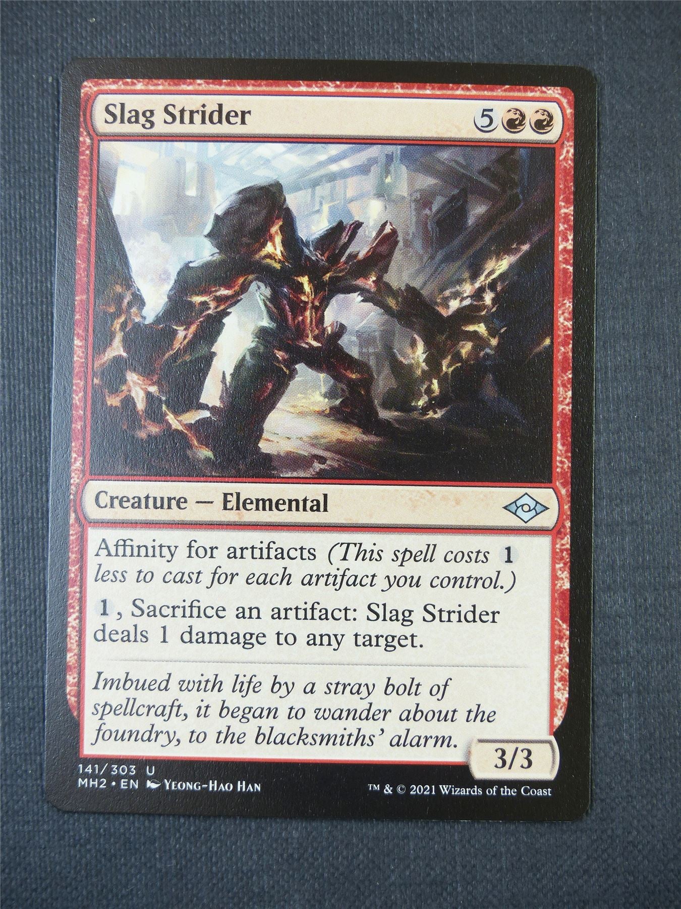 Slag Strider - Uncommon - Mtg Card #537