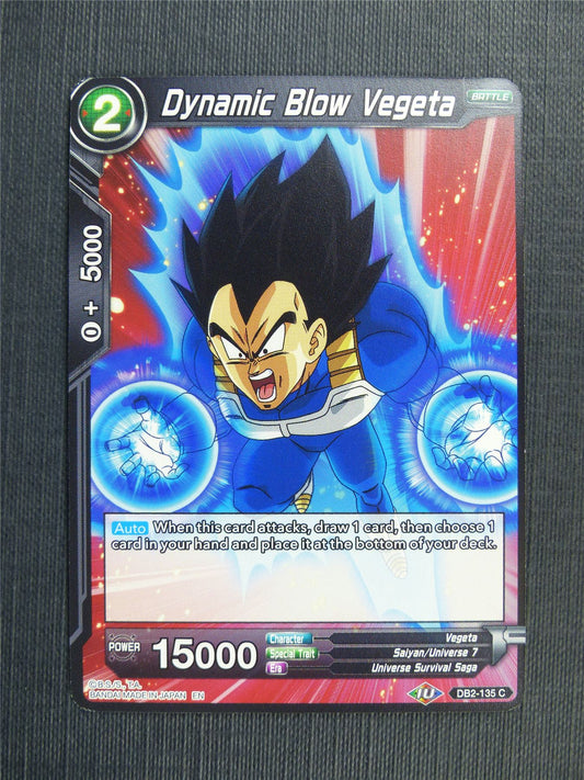 Dynamic Blow Vegeta - DB2 Dragon Ball Super Card