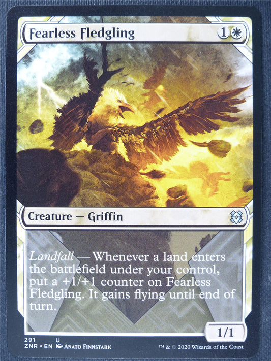 Fearless Fledgling Showcase - Mtg Magic Cards #Y9