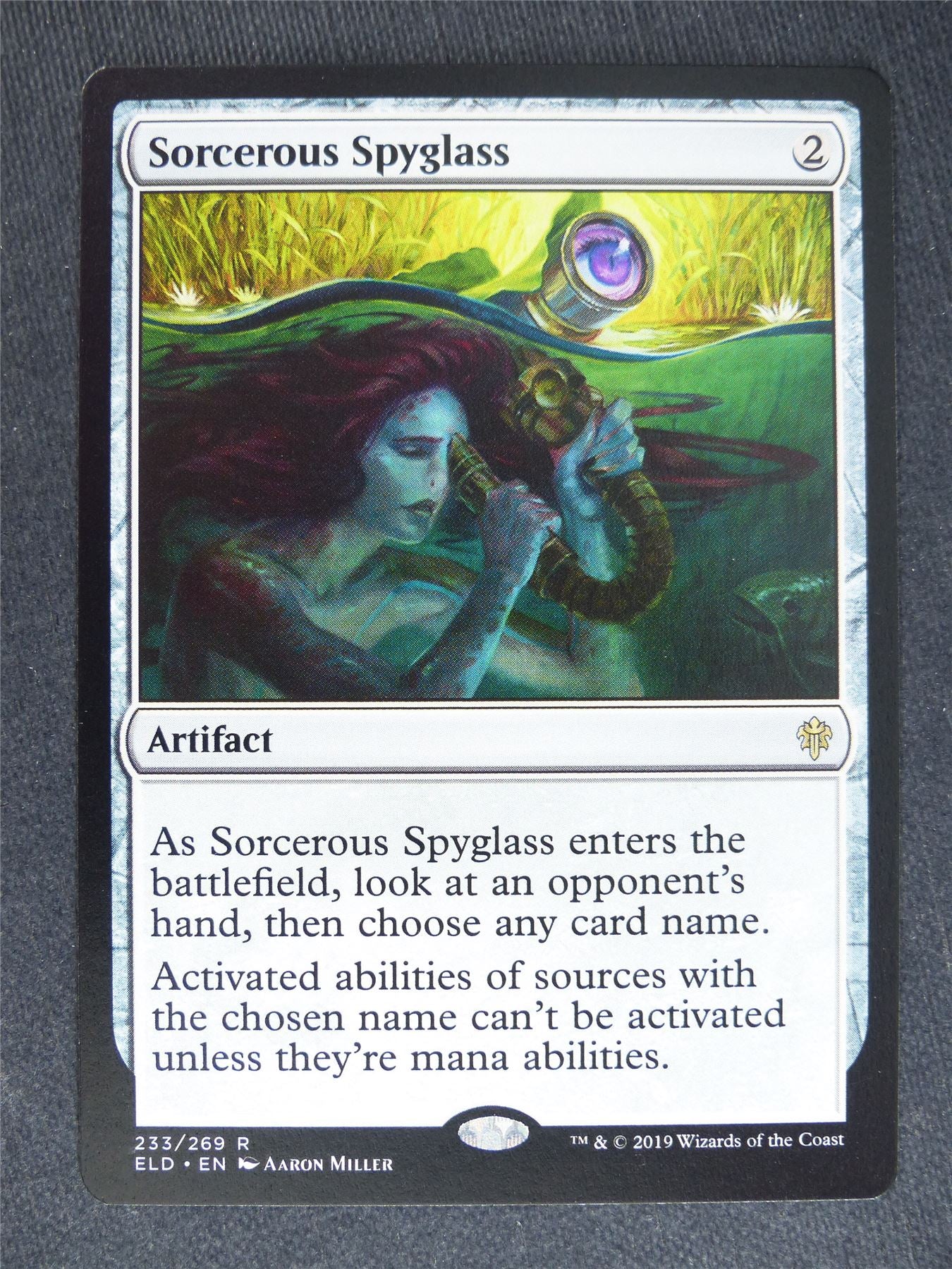 Sorcerous Spyglass - Mtg Mgic Cards #UH