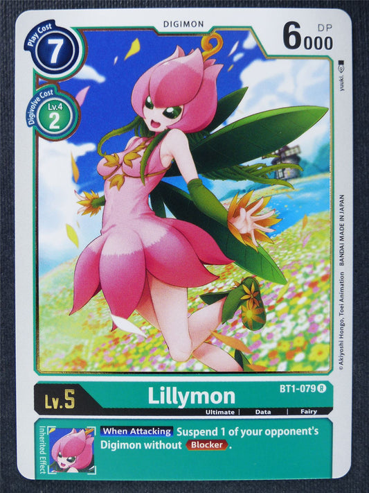 Lillymon BT1-079 - Digimon Cards #2G